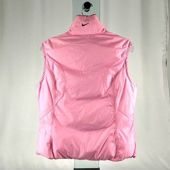 Nike Therma-FIT Puffer Vest Magenta/Light Pink Reversible Women’s Size Medium - Picture 4 of 16